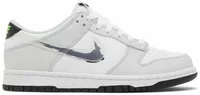 Nike Dunk Low Glitch Swoosh White Grey (GS)