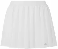 Varsity Pleated Tennis Skirt White
