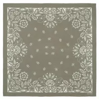 Large Bandana Helia Marl Khaki