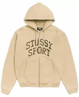 Sport Zip Hoodie Tan