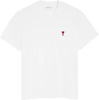 Ami Paris Ami De Coeur T-Shirt White Red