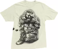 Travis Scott Cactus Jack x Spongebob Chum Bucket Tee White