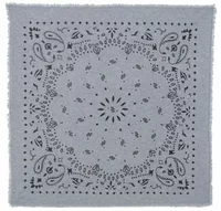 Kujten Small Cashmere Bandana Hachi Marl Grey