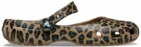 Classic Ballet Flat Animal Print Sepia Leopard (W)