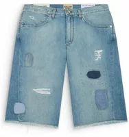 Zip Shorts Indigo