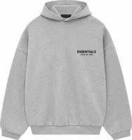 Fear of God Essentials Fleece Hoodie Light Heather Gray
