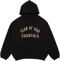 Fear of God Essentials Fleece II Hoodie Black