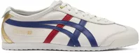 Onitsuka Tiger Mexico 66 White Blue Red Metallic Gold