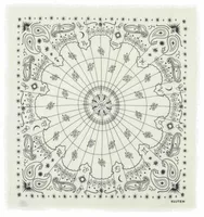 Extra Large Bandana Effy Astro White