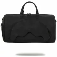 Sprayground Black PVC Sharkpocket Duffle Black