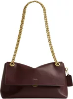 Coach Chelsea Shoulder Bag 30 With Chain Brass/Maple