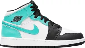 Nike Air Jordan 1 Mid Island Green (Igloo) (GS)