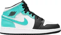 Nike Air Jordan 1 Mid Island Green (Igloo) (GS)