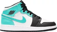 Nike Air Jordan 1 Mid Island Green (Igloo) (GS)