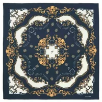 Large Bandana Helia Lully Dark Navy Blue