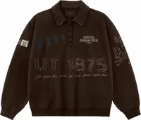 Travis Scott CJ x Audemars Piguet Rugby Sweater Dark Brown