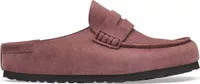 Birkenstock Naples Wrapped Suede Leather Pepper