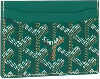 Goyard Saint-Sulpice Card Wallet Green