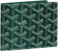 Goyard Victoire Wallet Green