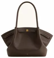 Large Tote Bag Dark Brown