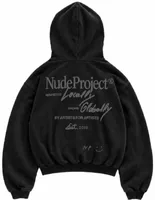 Global Soon Zip-Up Hoodie Black