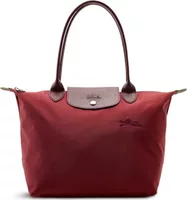 Longchamp Le Pliage Green Medium Tote Bag Pomegranate