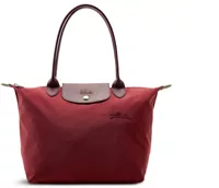 Longchamp Le Pliage Green Medium Tote Bag Pomegranate