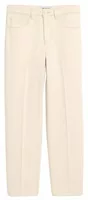 Parisian-Fit Cotton Jeans White Cream