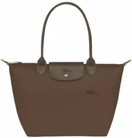 Longchamp Le Pliage Green Medium Tote Bag Terra