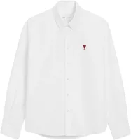 Ami Paris Ami De Coeur Button-Down Shirt White
