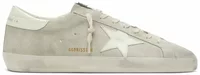 Golden Goose Super-Star Light Gray Suede White Leather Star (W)