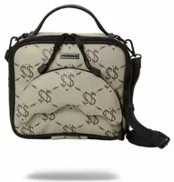 Sprayground Double Money Toiletry With Strap Grey