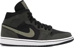 Nike Air Jordan 1 Mid Military Olive (W)