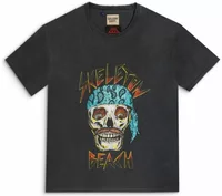 Skeleton Beach Tee Light Vintage Black
