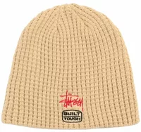 Stussy Waffle Built Tough Skullcap Sand