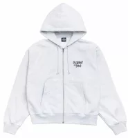 Peace Increased Zip Hoodie Ash Heather