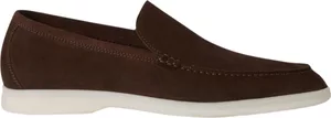 Loro Piana Summer Walk Loafer Suede Chocolate