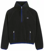 Fleece Vareuse with Ami Patch Carbon Grey