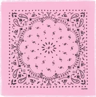 Small Cashmere Bandana Hachi Bubblegum Pink