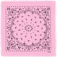 Small Cashmere Bandana Hachi Bubblegum Pink