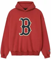 Essentials Red Sox Sport Hoodie Red