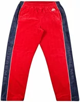Supreme Nike Velour Track Pant Red