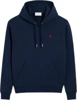 Ami Paris Ami De Coeur Hoodie Blue Red