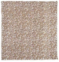 Bandana Effy Animal Leoprint Oats White