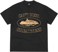 Corteiz x Central Cee Can’t Rush Greatness Tee Black