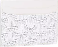 Goyard Saint-Sulpice Card Wallet White