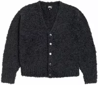 Stussy Textured Cardigan Black