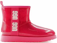 Classic Clear Mini Boot Taffy Pink (W)