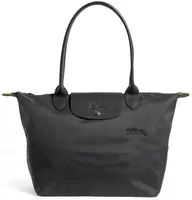 Longchamp Le Pliage Green Medium Tote Bag Graphite