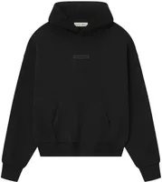 Fear of God Essentials Classic Fleece Hoodie Jet Black